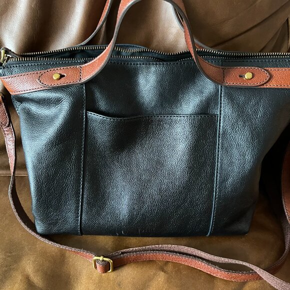 Fossil pebbled leather crossbody bag - Picture 4 of 7